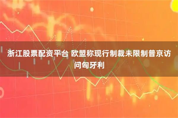 浙江股票配资平台 欧盟称现行制裁未限制普京访问匈牙利